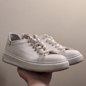 Luca Del Forte "JOAO" White Fat Sole Sneakers